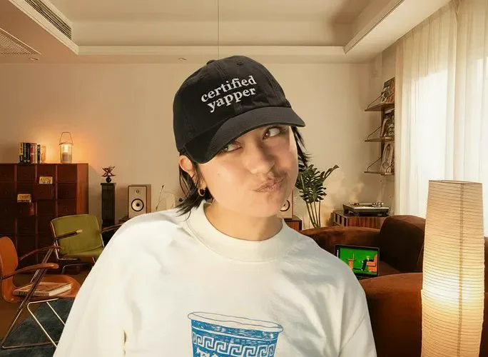 Wispr Flow Certified Yapper campaign cap